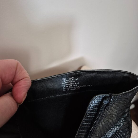 Faux Croc Booties - Picture 7 of 11